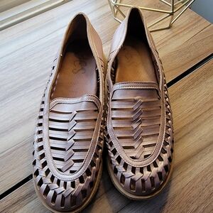 Yes, Huarache style loafer, Euro 40 (81/2-9), Blush